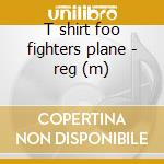 T shirt foo fighters plane - reg (m) cd musicale di Foo Fighters