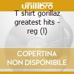 T shirt gorillaz greatest hits - reg (l) cd musicale di Gorillaz