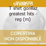 T shirt gorillaz greatest hits - reg (m) cd