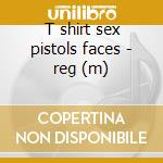 T shirt sex pistols faces - reg (m) cd