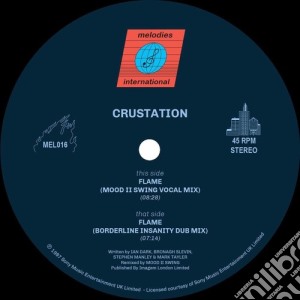 (LP Vinile) Crustation - Flame (Mood Ii Swing Remixes) lp vinile