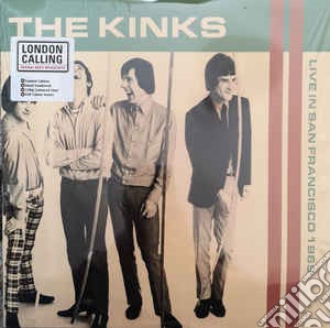 (LP Vinile) Kinks (The) - Live In San Francisco 1969 (Coloured) lp vinile