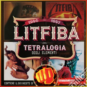 Litfiba - Tetralogia Degli Elementi (4Cd+1Dvd) cd musicale di Litfiba