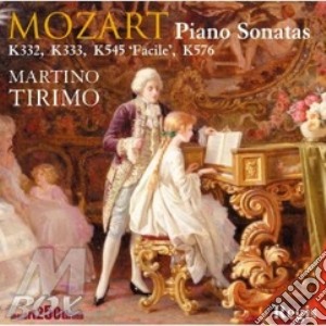 Piano sonatas k332,333,54 cd musicale di Wolfgang Amadeus Mozart