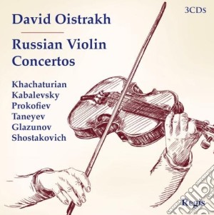 David Oistrakh - Russian Violin Concertos (3 Cd) cd musicale di Oistrakh, David