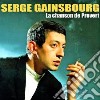 Serge Gainsbourg - La Chanson De Prevert cd