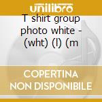 T shirt group photo white - (wht) (l) (m cd musicale di One Direction