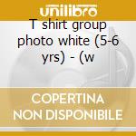 T shirt group photo white (5-6 yrs) - (w cd musicale di One Direction