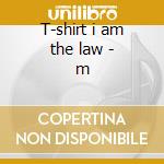 T-shirt i am the law - m cd musicale di Anthrax
