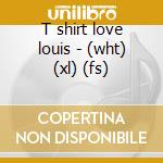 T shirt love louis - (wht) (xl) (fs) cd musicale di One Direction