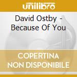 David Ostby - Because Of You cd