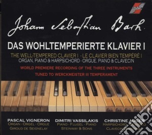 Johann Sebastian Bach - The Well-Tempered Clavier I (2 Cd) cd musicale di Vigneron And Vassilakis And Auger