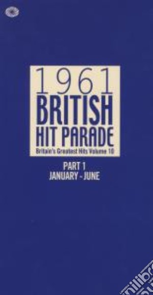 1961 British Hit Parade Britain's Greatest Hits Volume 10 Part 1 January - June / Various (6 Cd) cd musicale di Artisti Vari