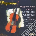 Niccolo' Paganini - Capriccio Op 1 N.1 > N.24 (1805c) cd