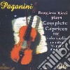 Niccolo' Paganini - Capriccio Op 1 N.1 > N.24 (1805c) cd