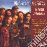 Heinrich Schutz - Great Motets cd