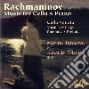 Sergej Rachmaninov - Music For Cello & Piano cd