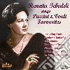 Renata Tebaldi: Sings Puccini & Verdi Favourites cd