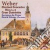 Carl Maria Von Weber - Clarinet Concertos Nos. 1 & 2 & Quintetto cd