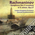 Sergej Rachmaninov - Symphony No.2 Op 27 (1906 07) In Mi cd