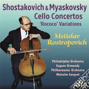 Mstislav Rostropovich: Shostakovich & Miaskovsky - Cello Concertos cd musicale di Shostakovich Dmitri