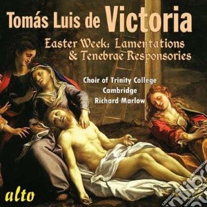 Tomas Luis De Victoria - Tenebrae Responsories (1585) cd musicale di De Victoria Tomas Lu