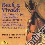 Johann Sebastian Bach - Concerto Per 2 Violini Bwv 1043 In Re cd