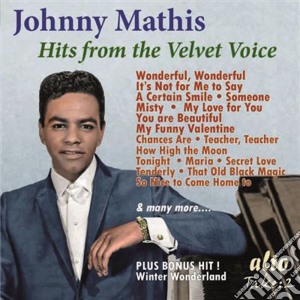 Johnny Mathis - Hits From The Velvet Voice cd musicale di Mathis Johnny