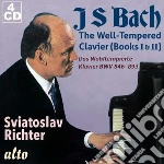 Johann Sebastian Bach - The Well-Tempered Clavier (Books I & II) (4 Cd) cd