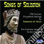 Rossi Salomone - Cantici Di Salomone (1623)
