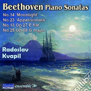Ludwig Van Beethoven - Piano Sonatas: No. 13 No. 14 cd musicale di Radoslav Beethoven / Kvapil