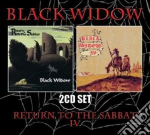 Black Widow - Return To The Sabbat / Iv (2 Cd) cd musicale di Widow Black