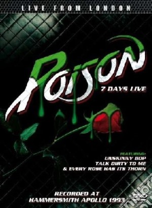 (Music Dvd) Poison - 7 Days Live cd musicale