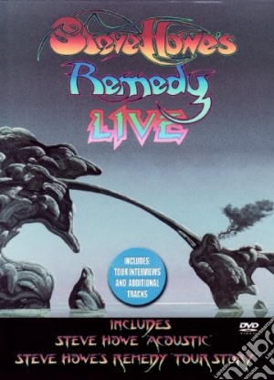 (Music Dvd) Steve Howe - Steve Howe's Remedy Live cd musicale