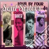 Four By Four: Soul Sisters (Etta James, Aretha Franklin, Lavern Baker, Ruth Brown) / Various (4 Cd) cd