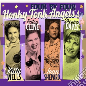 Four By Four: Honky Tonk Angels / Various (4 Cd) cd musicale di Four By Four