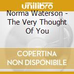 Norma Waterson - The Very Thought Of You cd
