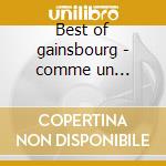 Best of gainsbourg - comme un boomerang cd