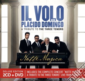 Il Volo With Placido Domingo - Notte Magica - A Tribute To The Three Tenors (2 Cd+Dvd) cd musicale di Il Volo With Placido Domingo