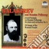 Mily Balakirev - Grand Fantasia Su Canti Popolari Russi Op.4 (per Pianoforte E Orchestra) cd