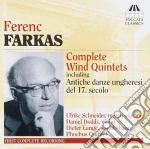 Ferenc Farkas - Complete Wind Quintets - Serenata Per Quintetto Di Legni, Lavottiana cd