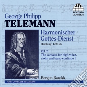 Georg Philipp Telemann - Harmonischer Gottes-Dienst Vol.2 cd musicale di Telemann georg phili