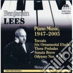 Benjamin Lees - Opere Per Pianoforte cd