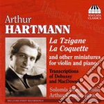 Solomia Soroka / Arthur Green - La Tzigane, La Coquette E Altre Miniature Per Violino E Pianoforte - Soroka Solomia Vl/Arthur Greene, Pianoforte cd
