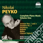 Peyko Nikolai - Opere Per Pianoforte (integrale), Vol.1 cd