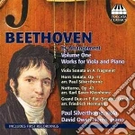 Ludwig Van Beethoven - Beethoven By Arrangement Vol.1: Sonata Per Violino In La Maggiore (frammento) cd
