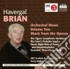 Havergal Brian - Musica Per Orchestra, Vol.2: Musica Dalle Opere Turandot, Faust, The Cenci cd