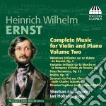 Heinrich Wilhelm Ernst - Musica Per Violino E Pianoforte (Integrale), Vol.2 cd