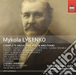 Mykola Lysenko - Opere Per Violino E Pianoforte (integrale) - Soroka SolomiaVl cd