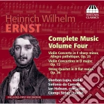 Heinrich Wilhelm Ernst - Complete Music, Vol.4 cd